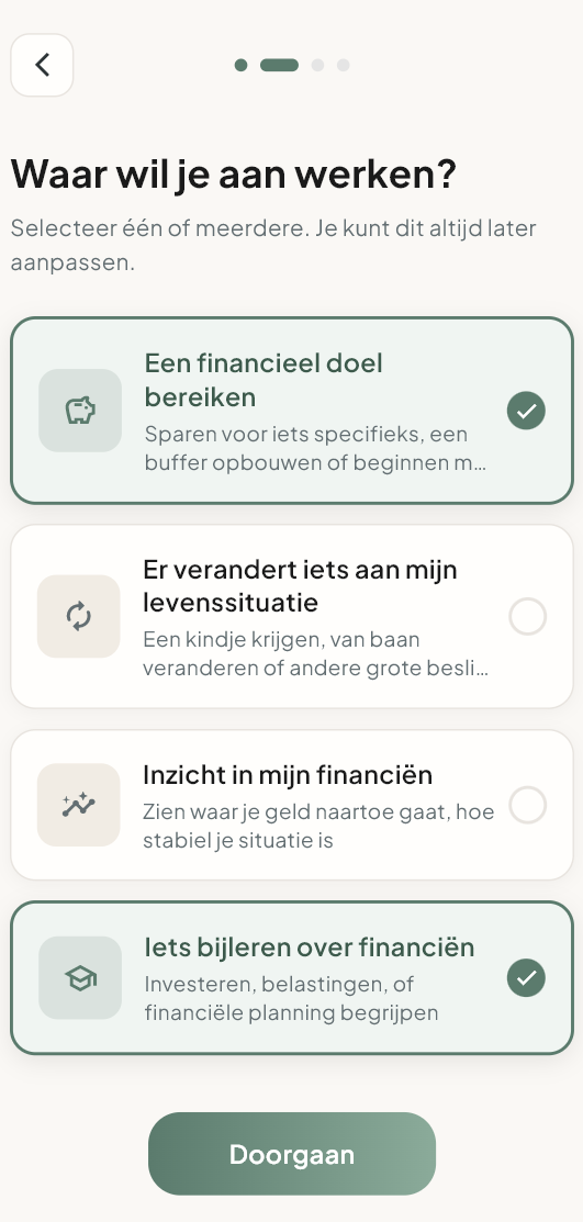 Fidaro Kies wat jullie willen bereiken